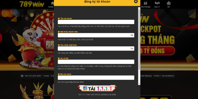 Quy trình tham gia chơi quay hũ đổi thẻ tại 789win